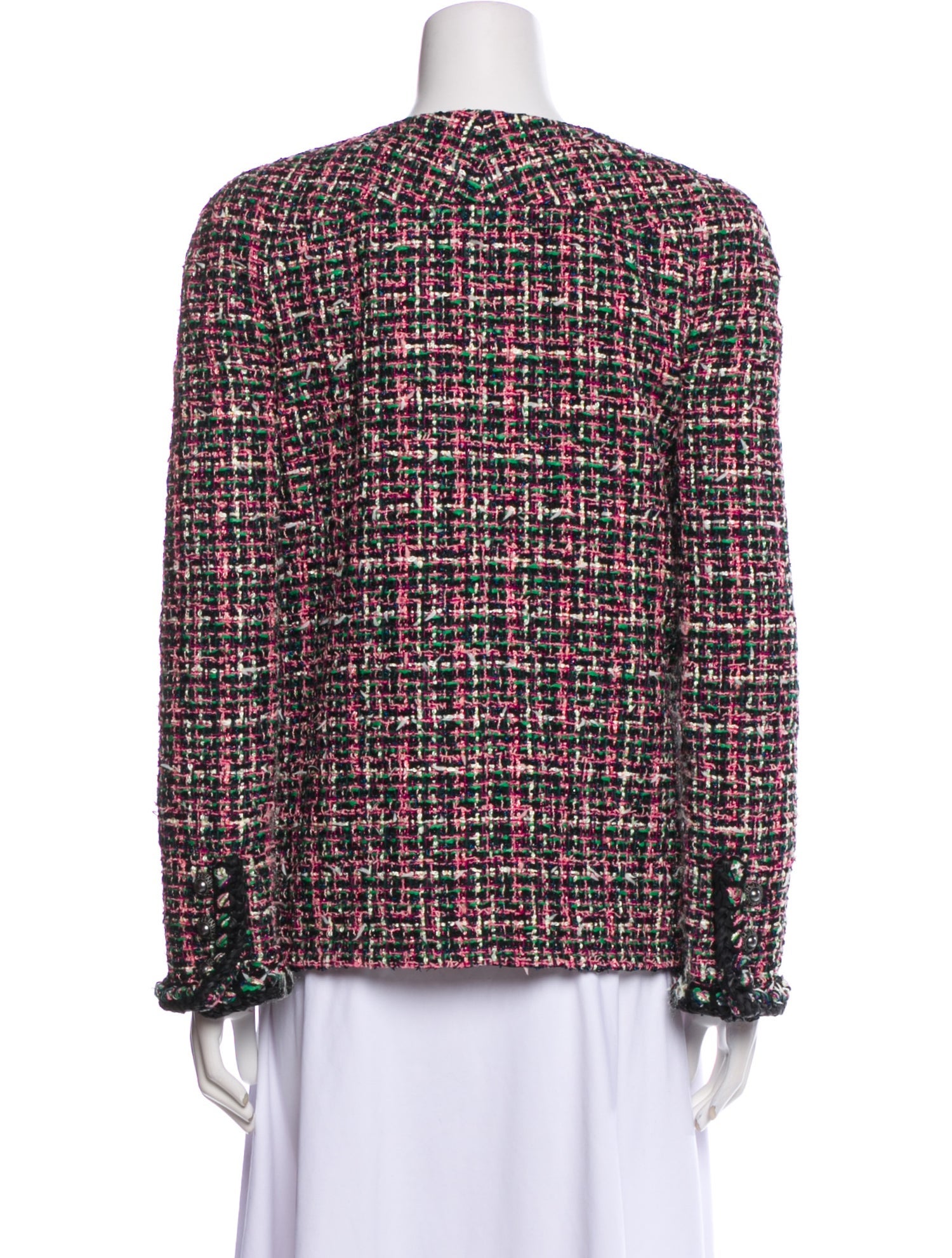 Chanel 2019 Tweed Pattern Evening Jacket